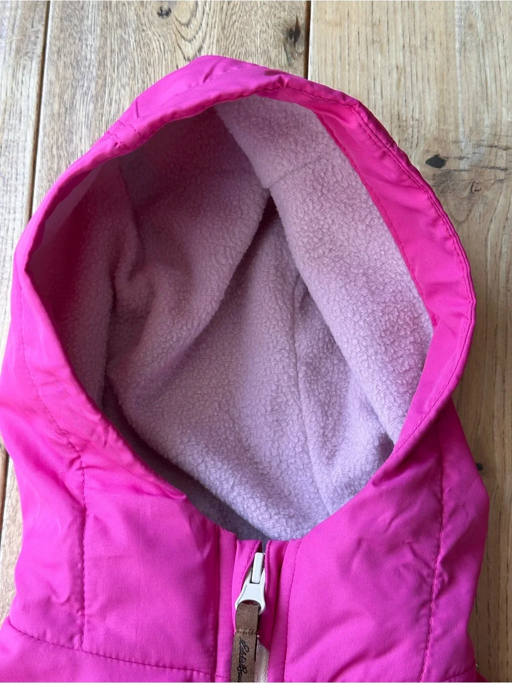 NEW Eddie Bauer Girls Colorblock Fleece Lined Jacket size 5